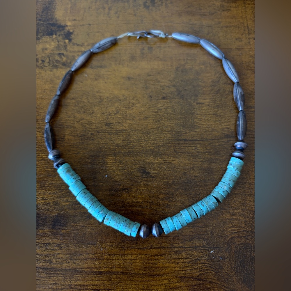 Vintage Light Green Necklace